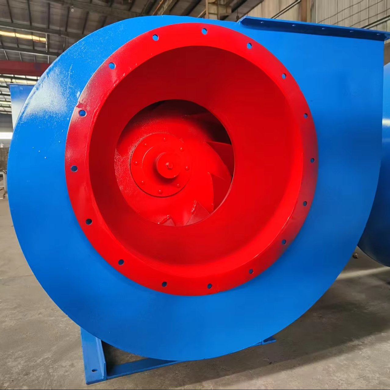 AC Centrifugal Fan for Indoor Ventilation Cooling and Dust Removal for Basement Hotel Shopping Mall OEM Customizable Cast Iron